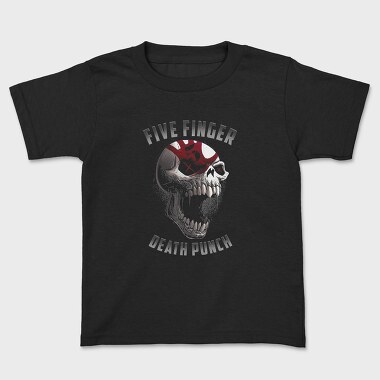 Five Finger Death Punch Skull Crosses Eyes, Tricou Copii