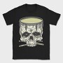 Skull drum, Tricou Barbati (Unisex)