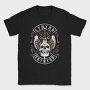 Lynnyrd Skynyrd Flames Flag Skull 2, Tricou Barbati (Unisex)