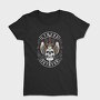 Lynnyrd Skynyrd Flames Flag Skull 2, Tricou Femei