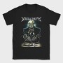 Megadeth Skull Planet Flames 2, Tricou Barbati (Unisex)