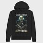 Megadeth Skull Planet Flames 2, Hanorac Oversize Barbati (Unisex)