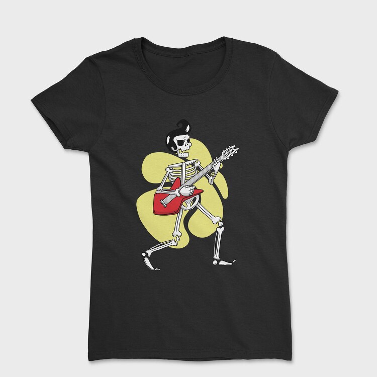 Guitar Skeleton, Tricou Femei