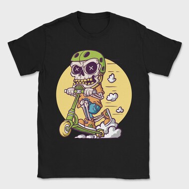 Scooter Bones, Tricou Barbati (Unisex)