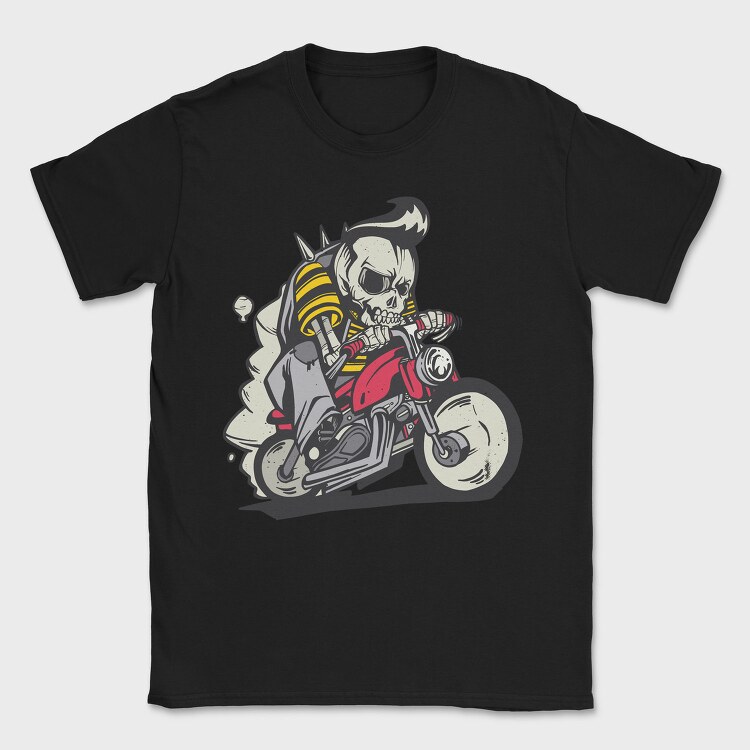 Tricou Barbati (Unisex) Imprimat digital direct in tesatura, bumbac premium 100%.