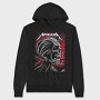 Metallica Skull Red Eyes, Hanorac Oversize Barbati (Unisex)