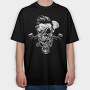 Biker Design, Tricou Oversize Barbati (Unisex)