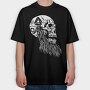 Viking Skull, Tricou Oversize Barbati (Unisex)