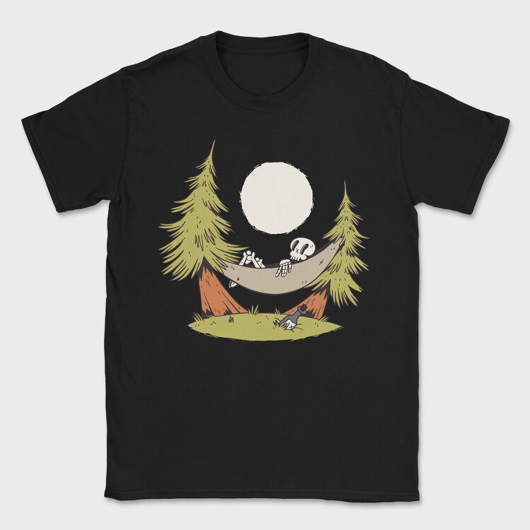 Hammock Skeleton, Tricou Barbati (Unisex)