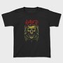 Slayer Skull Flames Crosses 3, Tricou Copii