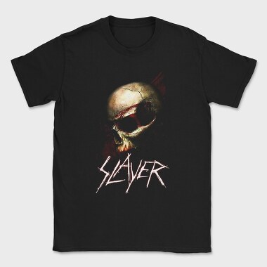 Slayer Skull Flames Crosses 4, Tricou Barbati (Unisex)