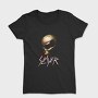 Slayer Skull Flames Crosses 4, Tricou Femei