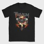 Trivium Skeleton Wings Flames 2, Tricou Barbati (Unisex)