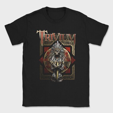 Trivium Skull Swords 2, Tricou Barbati (Unisex)