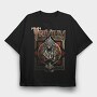 Trivium Skull Swords 2, Tricou Oversize Barbati (Unisex)