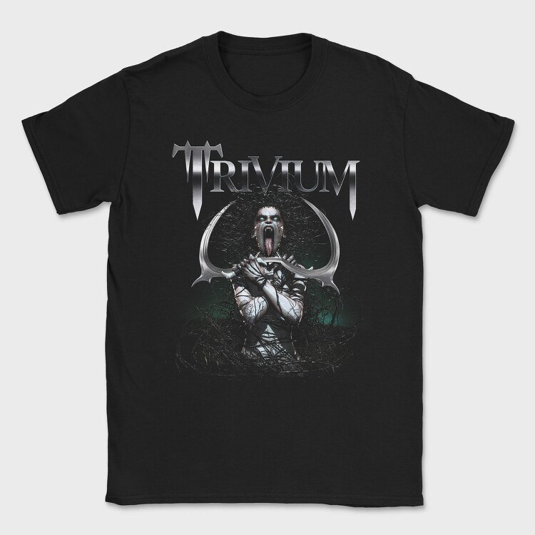 Trivium Skull Swords 3, Tricou Barbati (Unisex)
