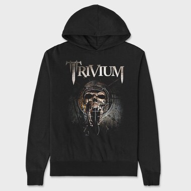 Trivium Skull Swords, Hanorac Oversize Barbati (Unisex)
