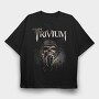 Trivium Skull Swords, Tricou Oversize Barbati (Unisex)