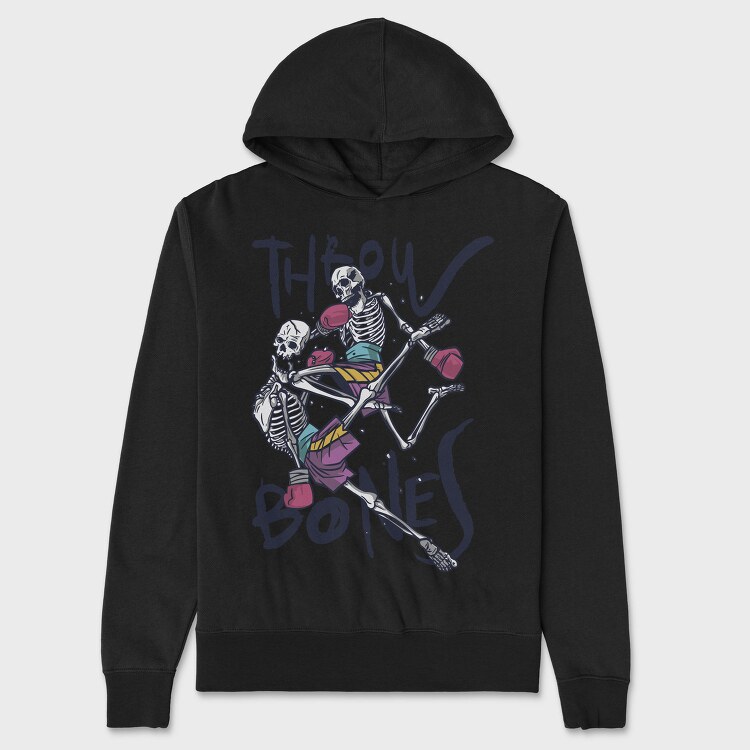 Bones, Hanorac Oversize Barbati (Unisex)