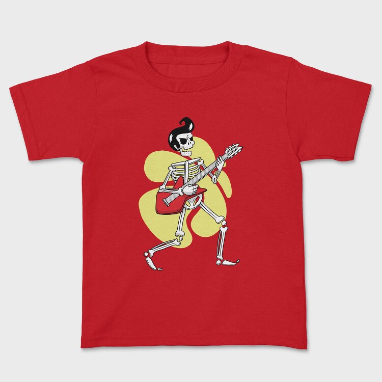 Guitar Skeleton, Tricou Copii