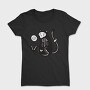 Skeleton Cat, Tricou Femei