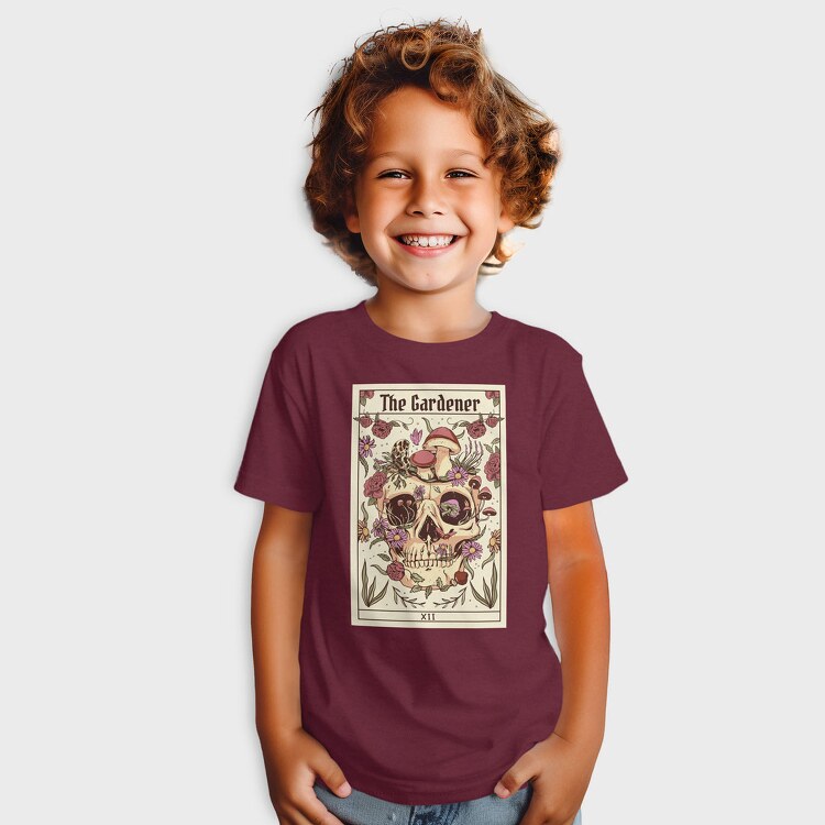 Tarot Card the Gardener, Tricou Copii