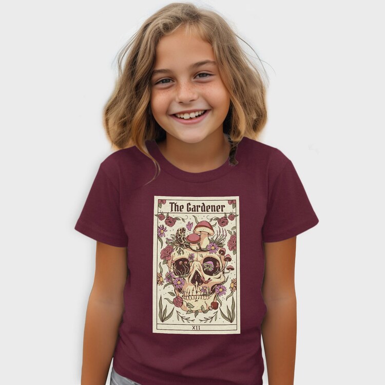 Tarot Card the Gardener, Tricou Copii