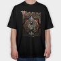Trivium Skull Swords 2, Tricou Oversize Barbati (Unisex)