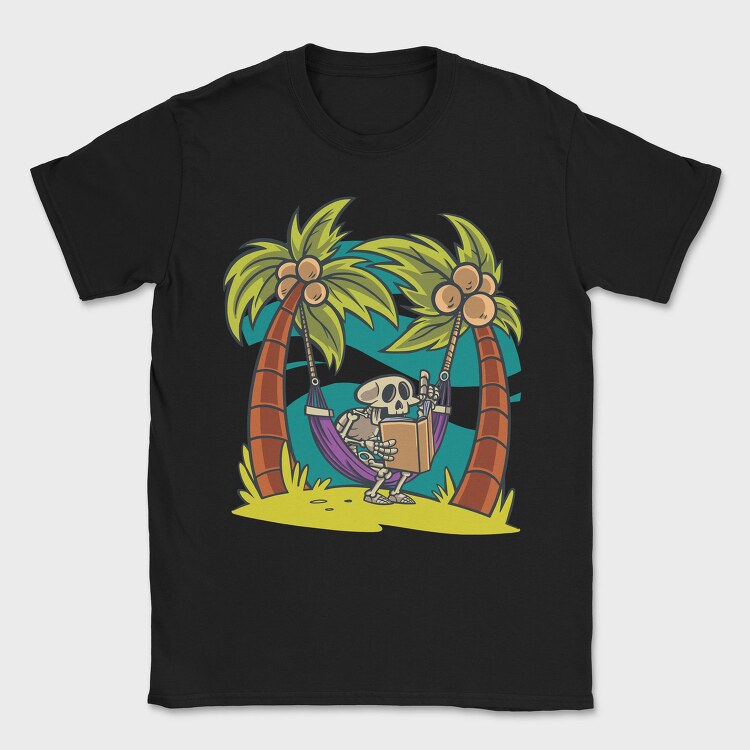 Skull Hamac, Tricou Barbati (Unisex)