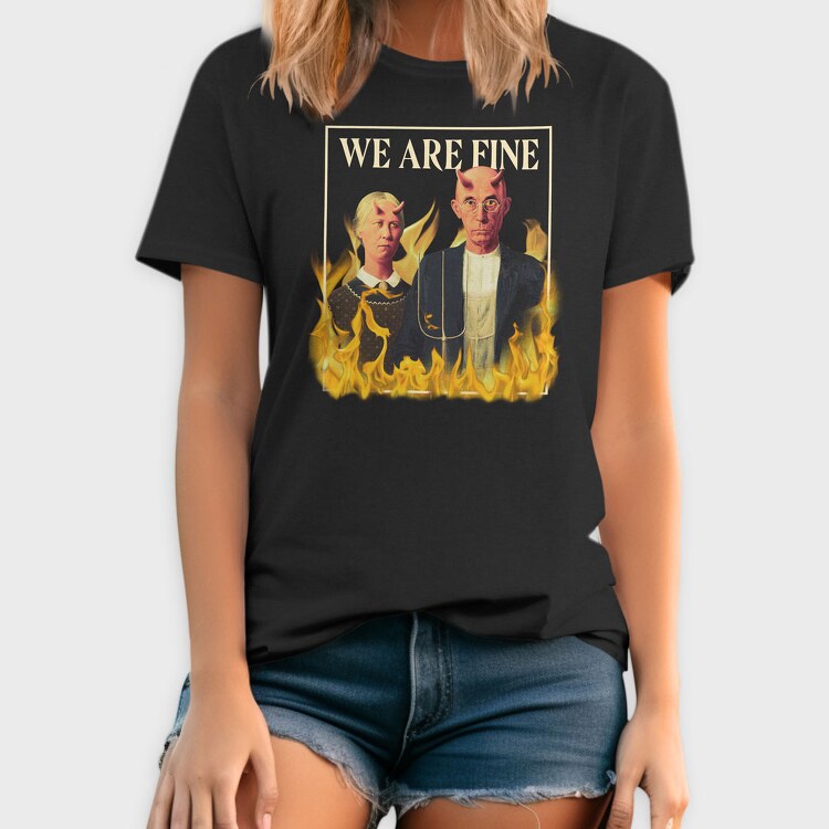 American Gothic Devils, Tricou Barbati (Unisex)