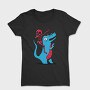 Skeleton Dab Ridinf Trex, Tricou Femei