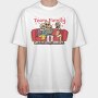Skeletons Family, Tricou Oversize Barbati (Unisex)