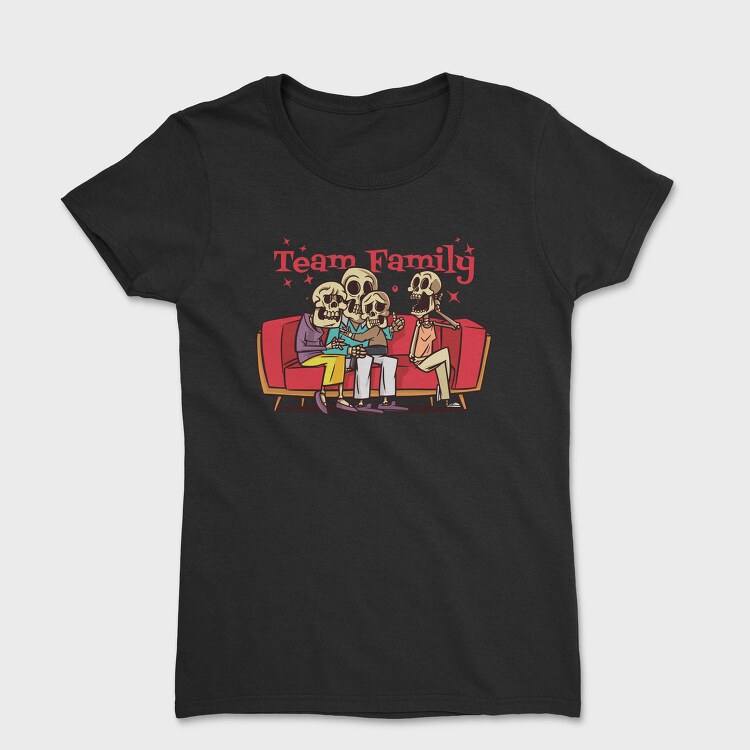 Skeletons Family, Tricou Femei