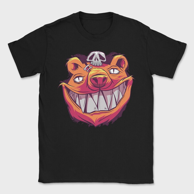 Scary Bear, Tricou Barbati (Unisex)