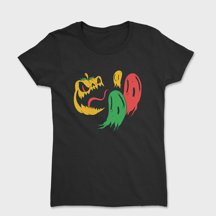 Pumpkin Ghosts, Tricou Femei