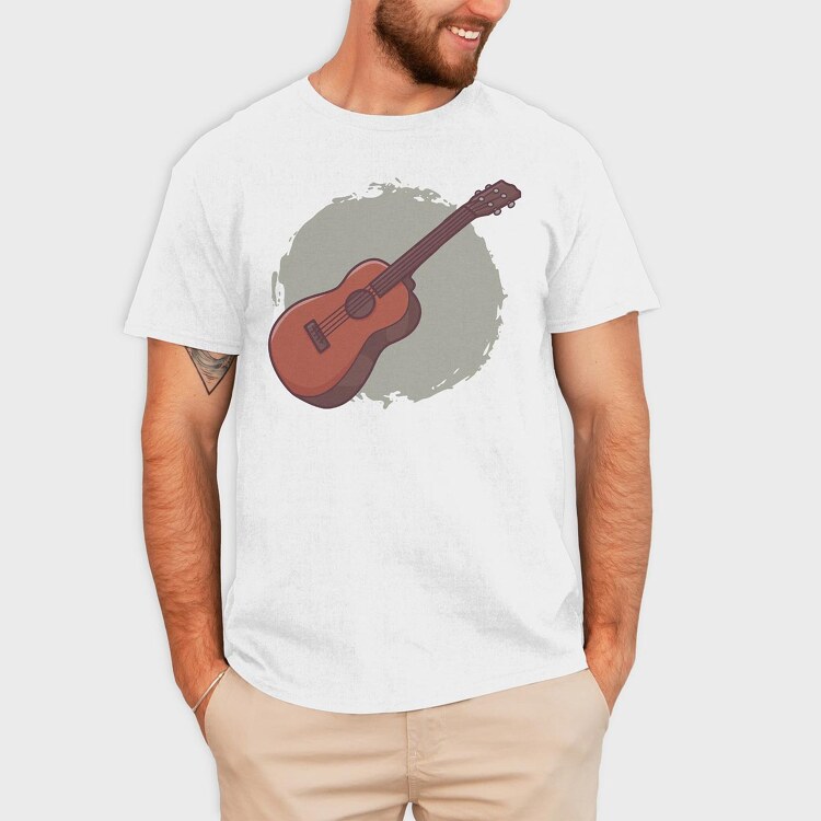 Ukelele, Tricou Barbati (Unisex)