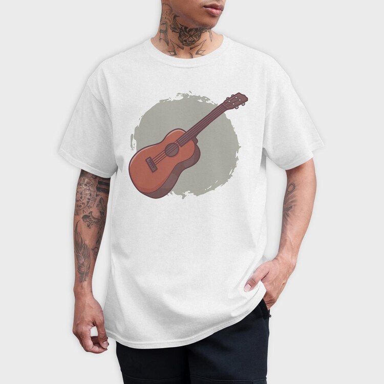 Ukelele, Tricou Barbati (Unisex)