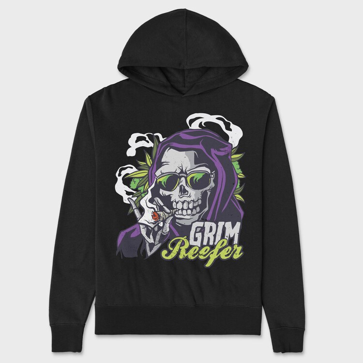 Grim Reefer, Hanorac Oversize Barbati (Unisex)