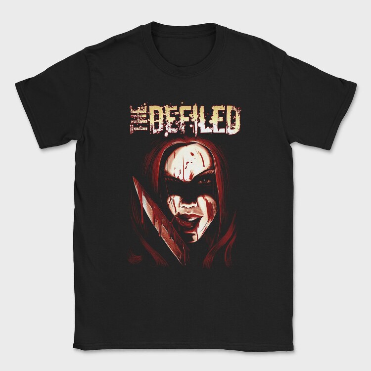 Bleeding Angel Red Flames, Tricou Barbati (Unisex)