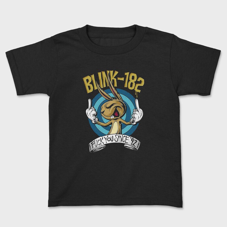 Bunny Eyes Flames 182 Funny Sarcastic, Tricou Copii