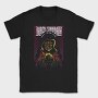 Grim Reaper Flames Crosses 2, Tricou Barbati (Unisex)