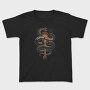 Lynnyrd Skynyrd Flames Flag Snake 2, Tricou Copii