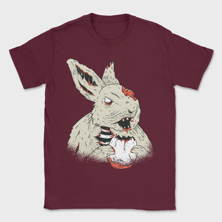 Horror Bunny, Tricou Barbati (Unisex)