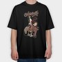 Devils New Disguise, Tricou Oversize Barbati (Unisex)