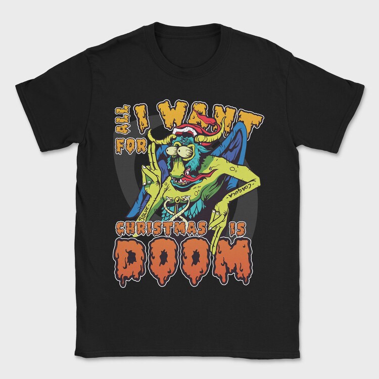 Christmas Doom, Tricou Barbati (Unisex)