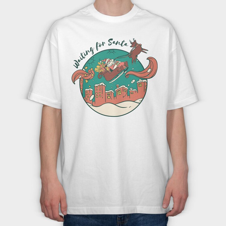Christmas, Tricou Oversize Barbati (Unisex)