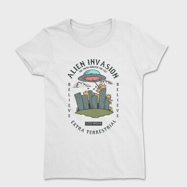 Alien Attack, Tricou Femei
