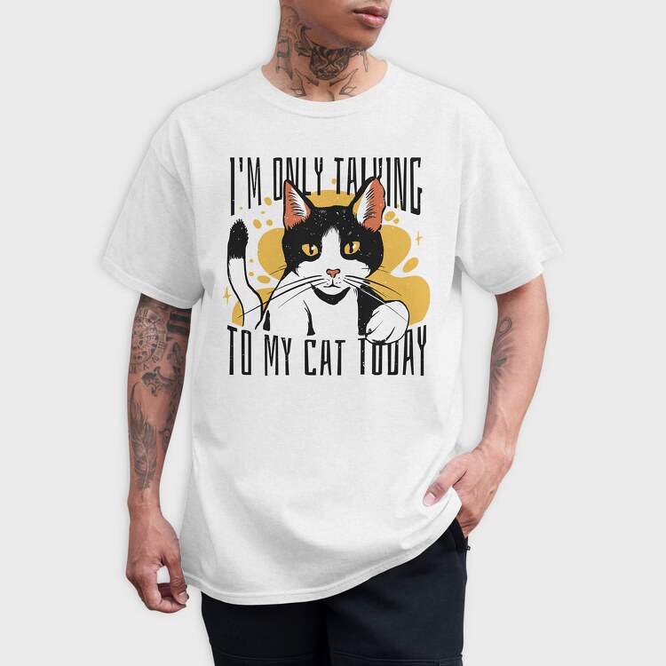 Cat Talk, Tricou Barbati (Unisex)