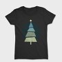 Retro Christmas Tree, Tricou Femei