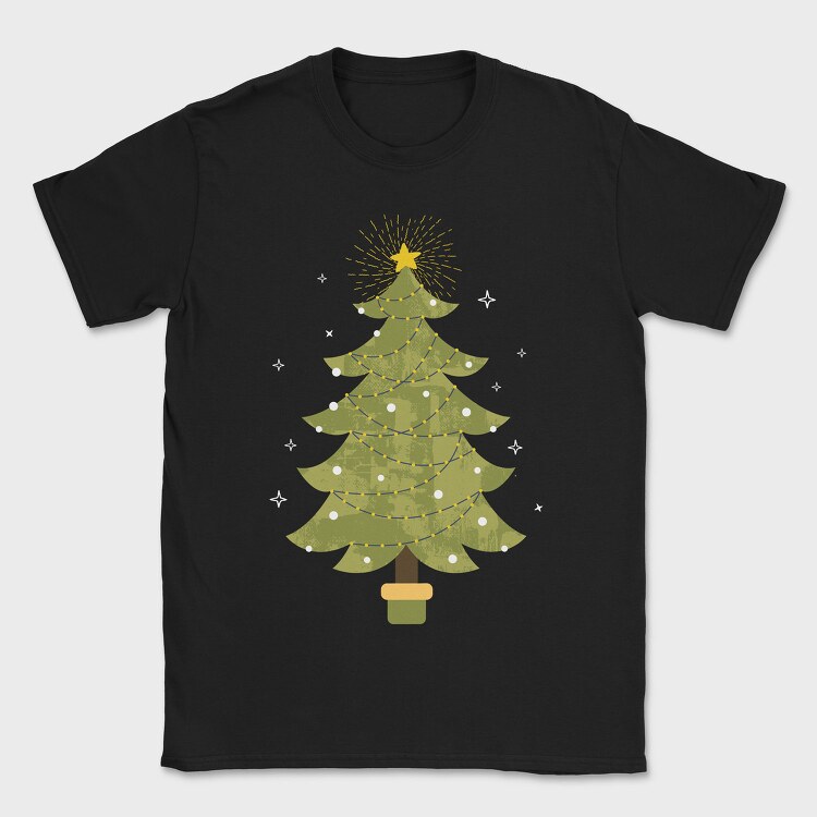 Christmas Tree, Tricou Barbati (Unisex)